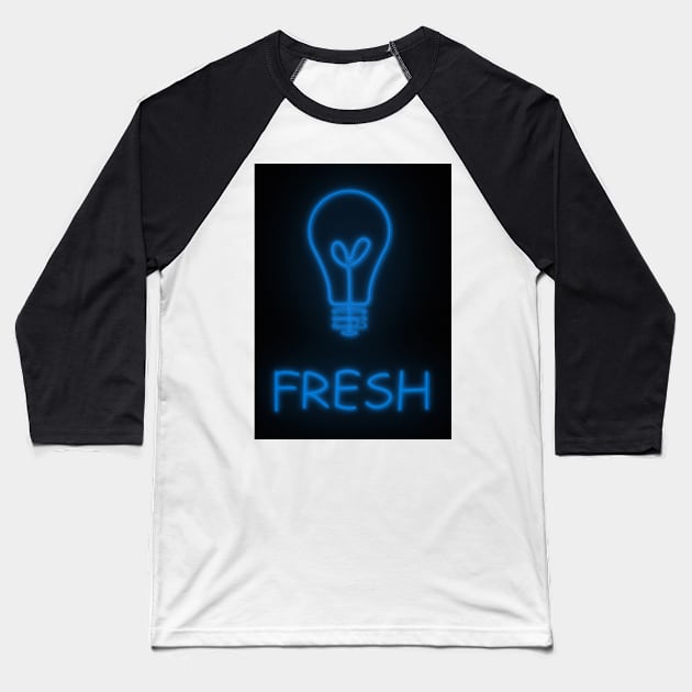 Fresh idea Baseball T-Shirt by rolffimages